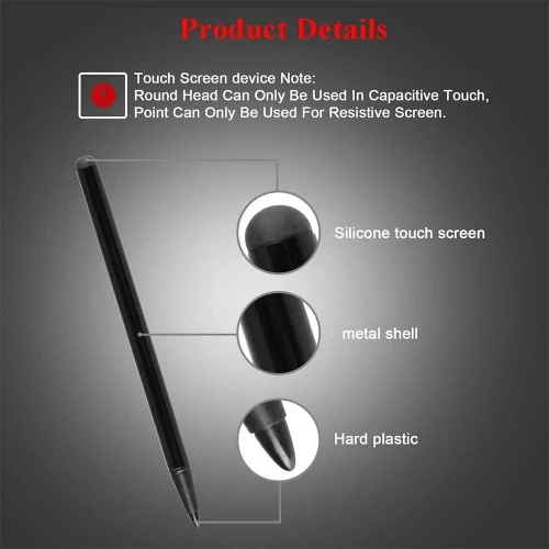 Stylus Capacitive and Resistive Pen Touch Compact Lightweight - Image 3