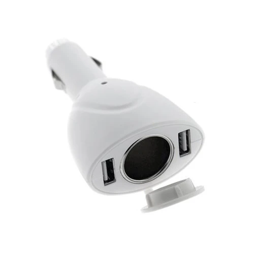 Car Charger DC Socket Adapter 2-Port USB - D45 - Image 3