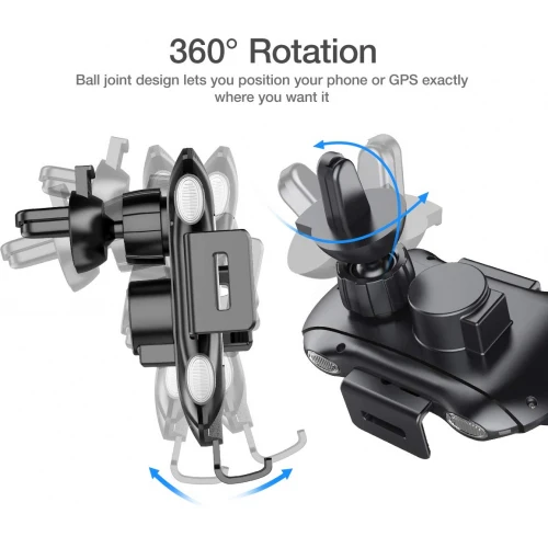 Car Mount for Air Vent - Wireless Charger Holder - Automatic Sensor - Fonus V08 - Image 5