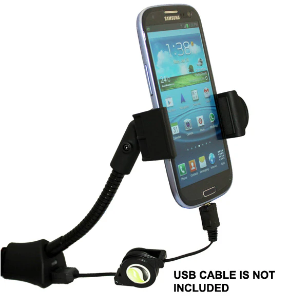 Car Mount for DC Charger Lighter Socket - USB Port - Fonus M31 - Image 2