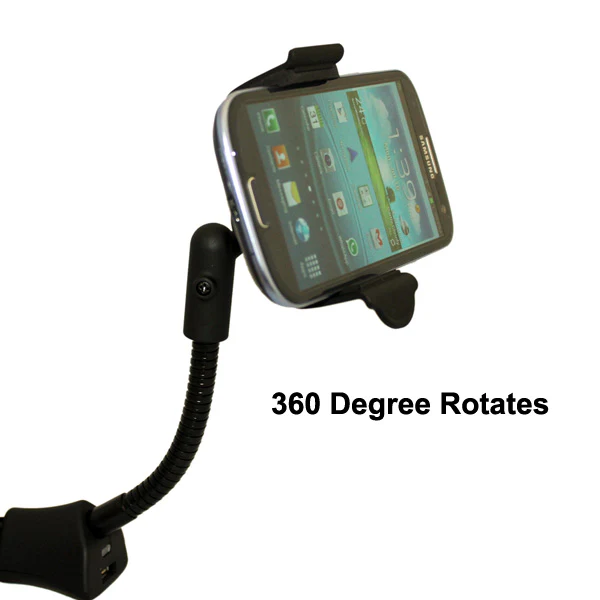 Car Mount for DC Charger Lighter Socket - USB Port - Fonus M31 - Image 3