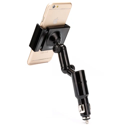 Car Mount Holder for DC Lighter Socket - 2A Charger USB Port - Fonus M50 - Image 5