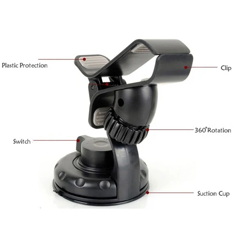 Car Mount Phone Holder for Windshield - Clipper - Fonus B94 - Image 6