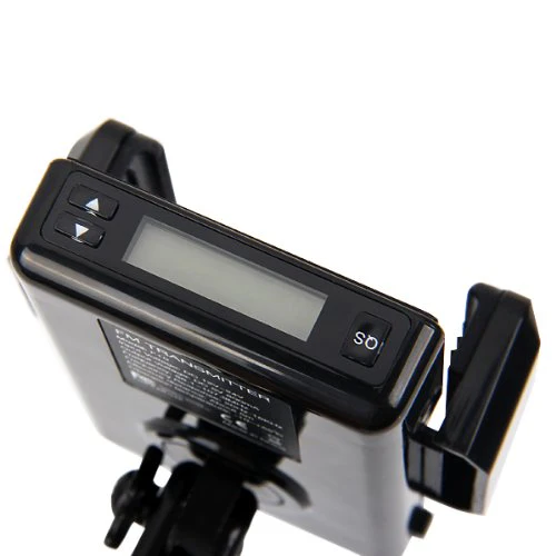 FM Transmitter Car Mount DC Charger Socket Holder - Handsfree Mic - Fonus J47 - Image 5