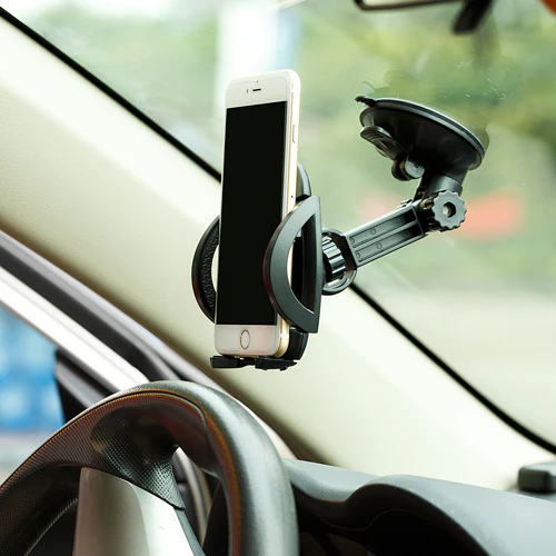 Car Mount Phone Holder for Dash and Windshield - Fonus D50 - Image 4