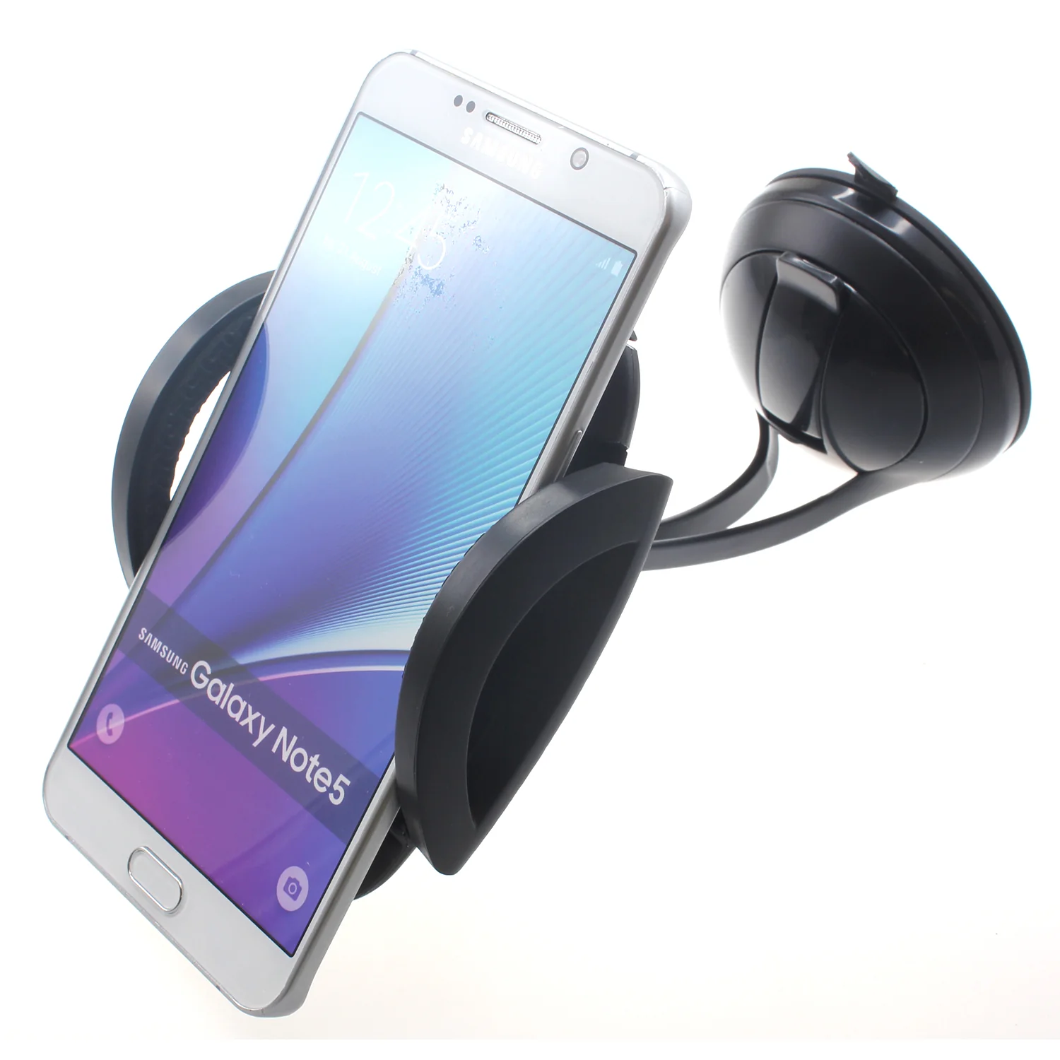Universal Car Mount Phone Holder for Dash and Windshield - Metal Arms - Fonus B24