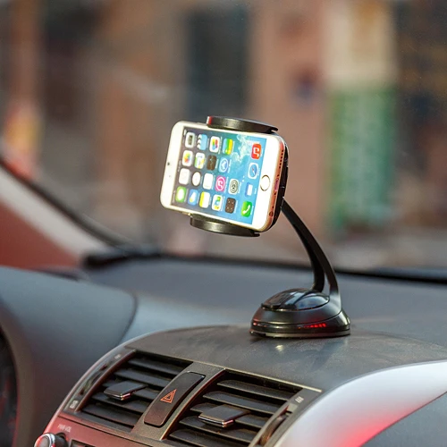 Universal Car Mount Phone Holder for Dash and Windshield - Metal Arms - Fonus B24 - Image 4