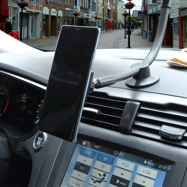 Magnetic Car Mount Holder for Dash and Windshield - Long Gooseneck - Fonus M21 - Image 3