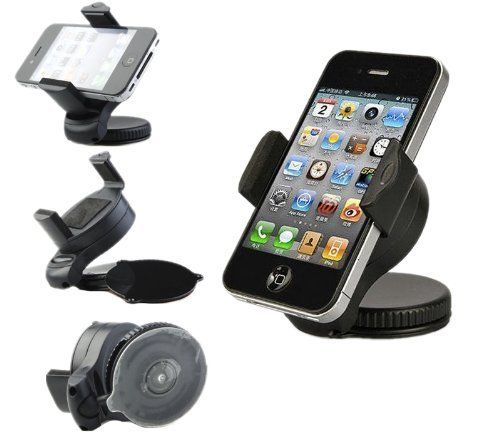 Car Mount Phone Holder for Dash and Windshield - Compact - Fonus B90 - Image 13