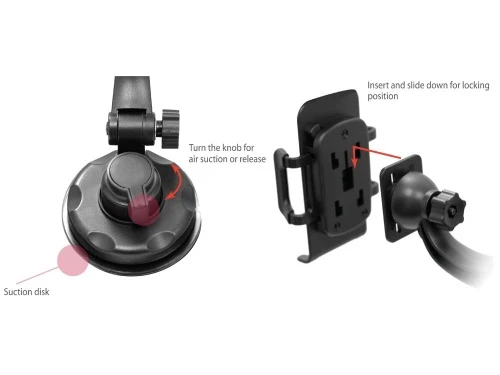 Car Mount Phone Holder for Windshield - Fonus C30 - Image 3