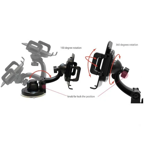 Car Mount Phone Holder for Windshield - Fonus C47 - Image 6