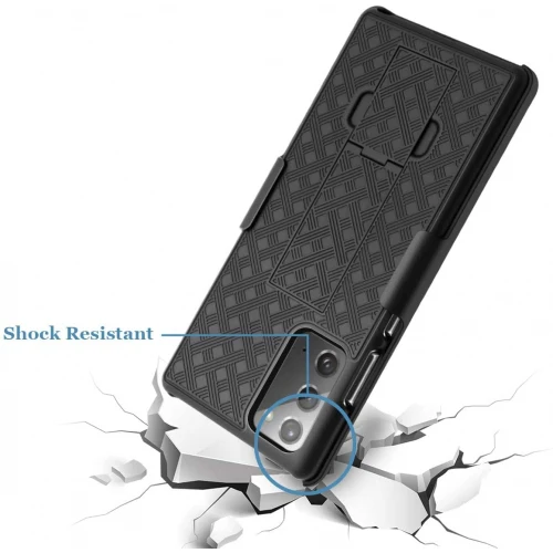 Case Belt Clip Holster Swivel Cover Kickstand Armor - ZDB14 - Image 3