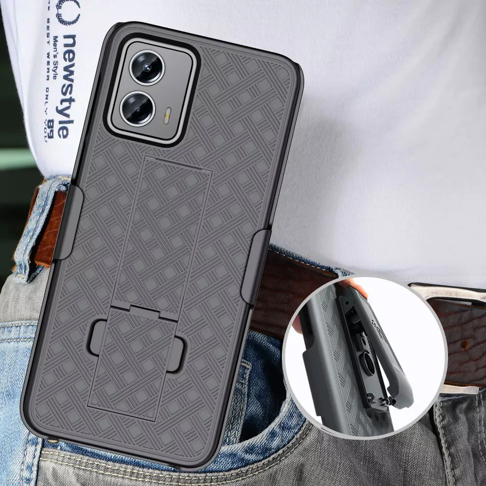 Case Belt Clip Holster Swivel Cover Kickstand Armor - ZDD60 - Image 7