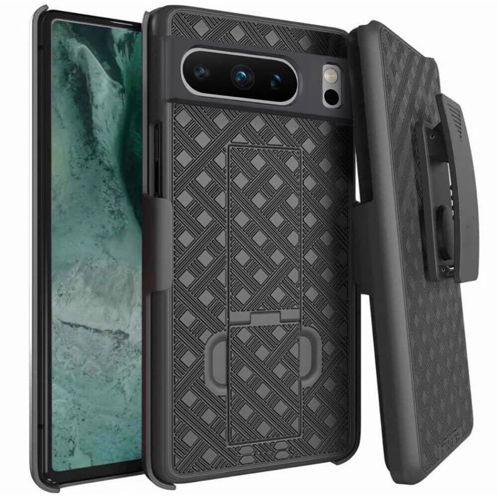 Case Belt Clip Holster Swivel Cover Kickstand Armor - ZDF67