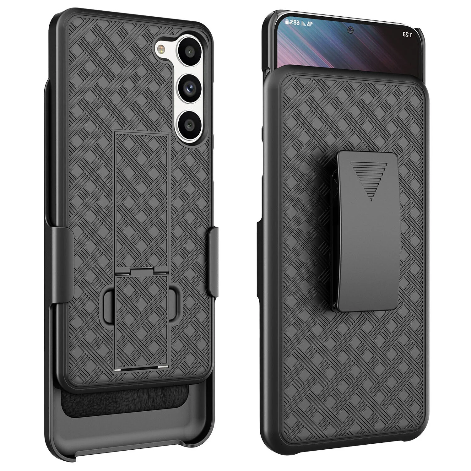 Case Belt Clip Holster Swivel Cover Kickstand Armor - ZDM54 - Image 2