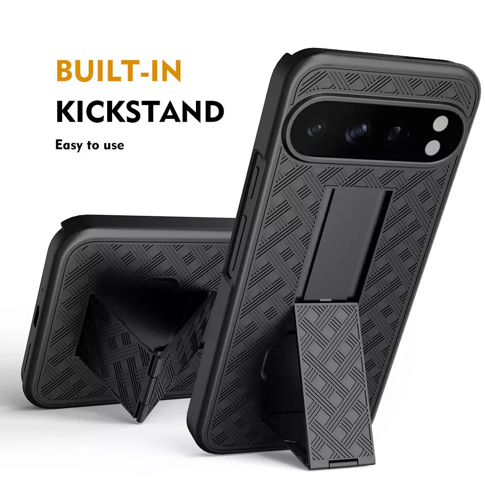 Case Belt Clip Holster Swivel Cover Kickstand Armor - ZDV67 - Image 3