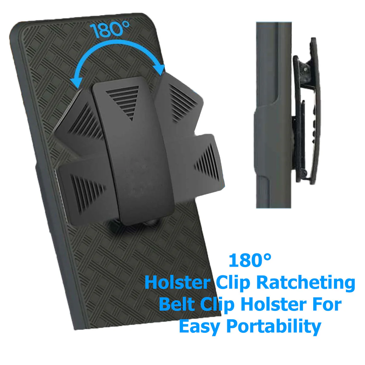Case Belt Clip Holster Swivel Cover Kickstand Armor - ZDY45 - Image 2