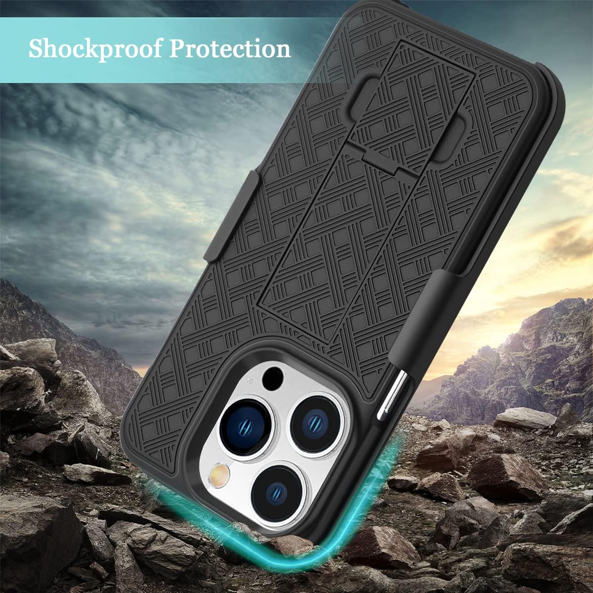 Case Belt Clip Holster Swivel Cover Kickstand Armor - ZDY87 - Image 7