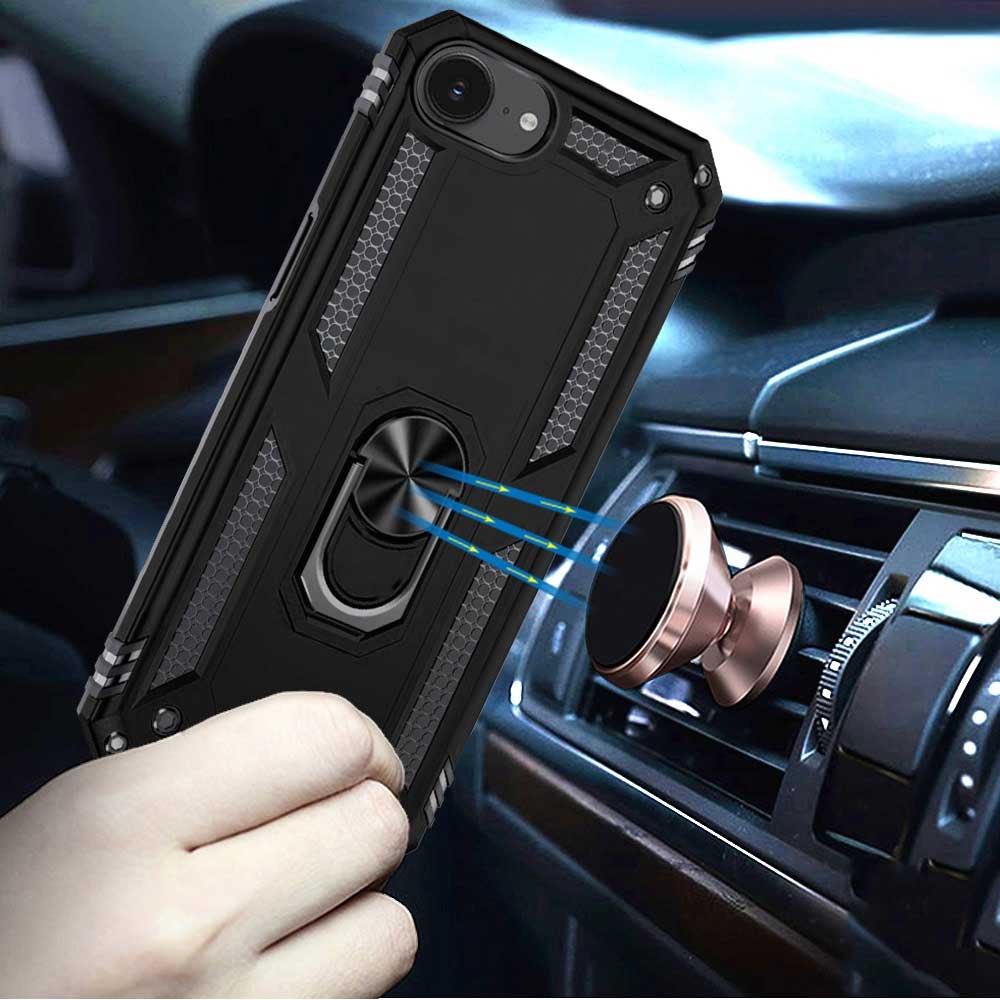 Case Belt Clip Holster Swivel Metal Ring Cover Kickstand Armor - ZDF16 - Image 5