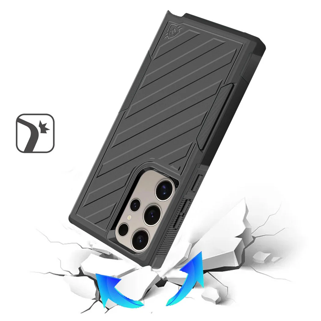 Case with Belt Clip Swivel Holster Combo Armor Cover w Kickstand Drop-Proof Defender - ZDD47 - Image 5