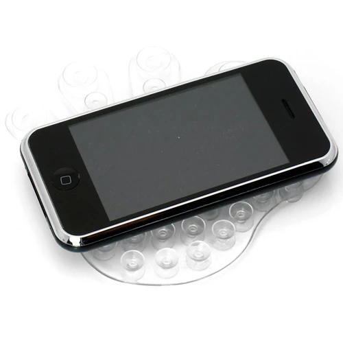 Double Sided Suction Holder - Hand Shaped - Non-Slip - Clear - Z43 - Image 2