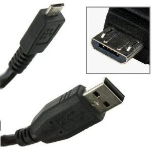 Blackberry Micro USB Cable Charger Cord - OEM - Black - Image 3