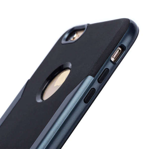 Hybrid Case Dual Layer Armor Bumper Cover - Dropproof - Blue - Selna N45 - Image 5