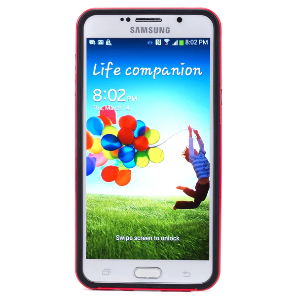 Hybrid Case Dual Layer Armor Defender Cover - Shockproof - Red - Selna N72 - Image 3