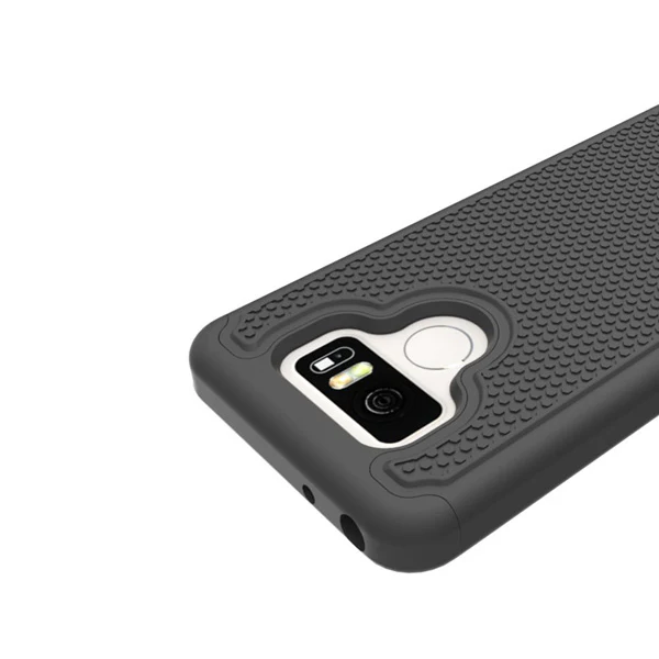 Hybrid Case Dual Layer Armor Defender Cover - Dropproof - Black - Selna L05 - Image 5
