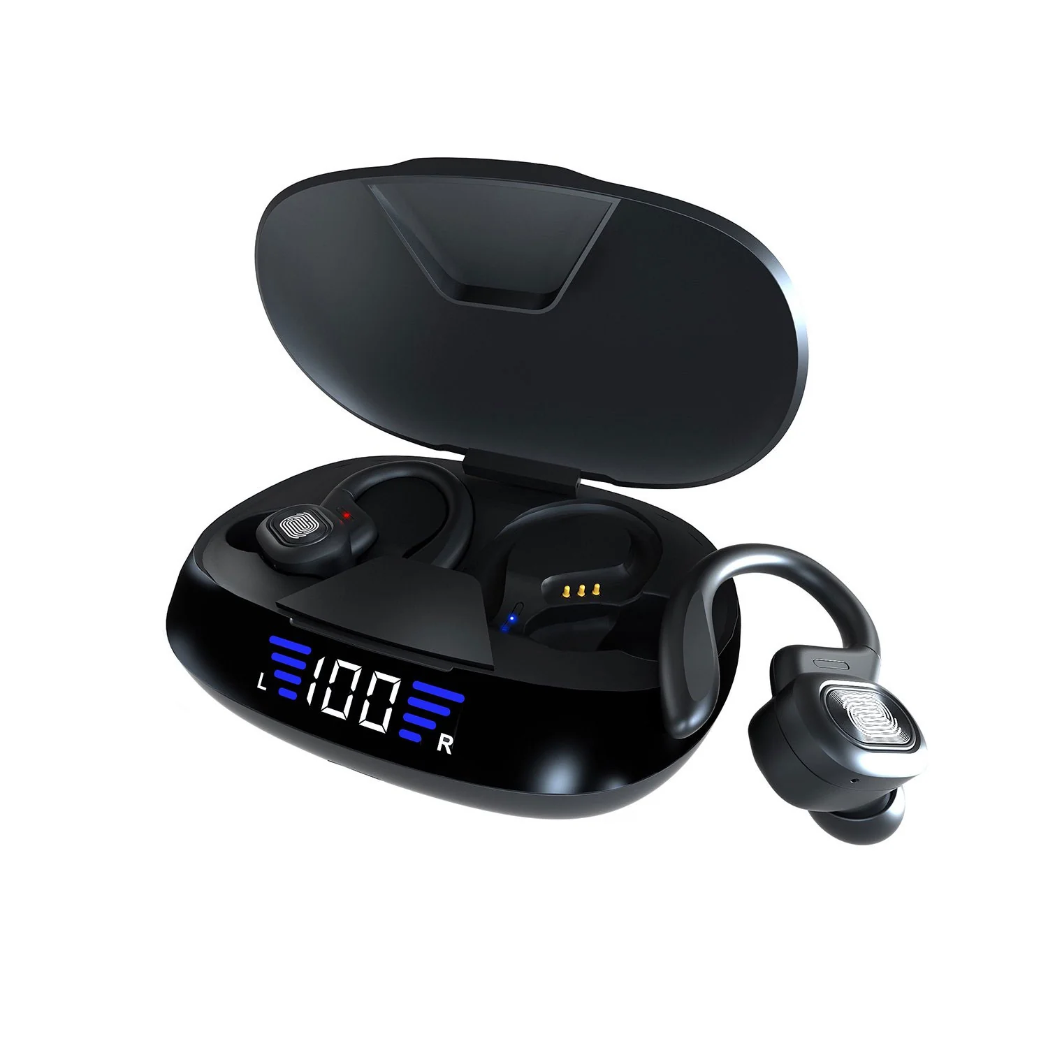 Ear-hook TWS Earphones Wireless Earbuds Headphones Ear-hook True Stereo - ZDY83 - Image 3