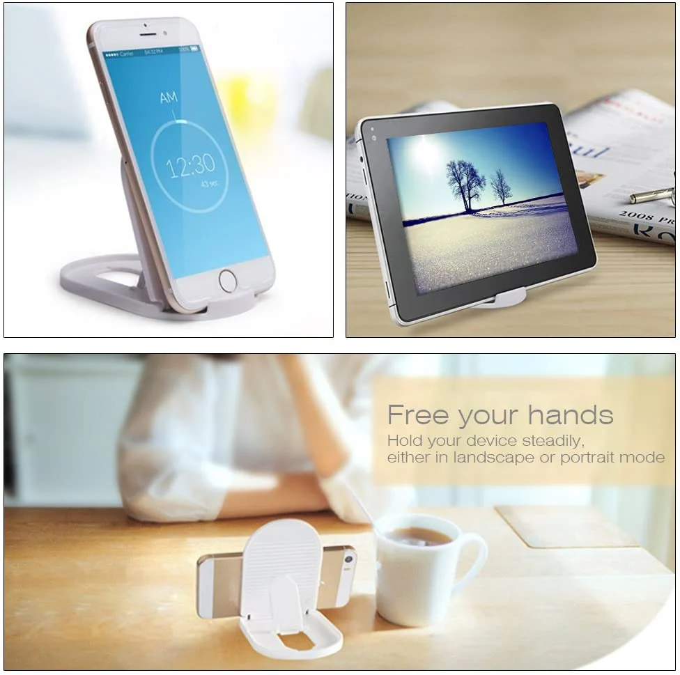 Fold-up Stand Pink Holder Travel Desktop Cradle - ZDZ16 - Image 4