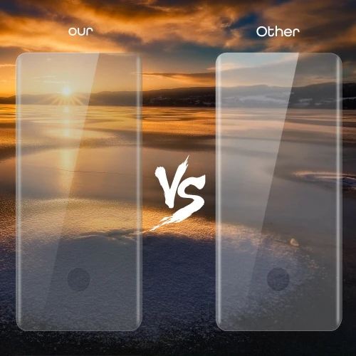 Samsung Galaxy S20 - Tempered Glass Screen Protector - 3D Curved - Full Cover - Fingerprint Unlock - Image 4