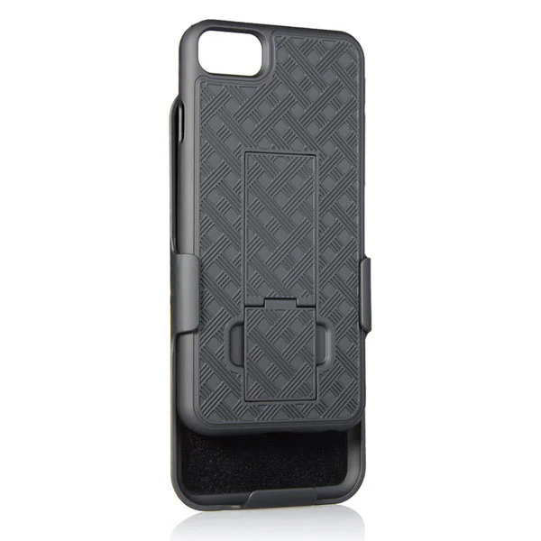Case Holster Combo Swivel Belt Clip - Dropproof - Kickstand - Black - Fonus J10 - Image 4