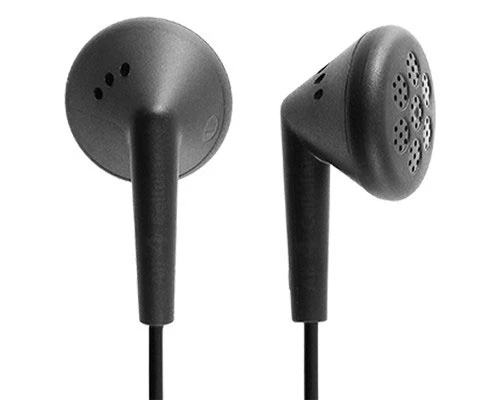 Blackberry OEM Earphones 3.5mm Headphones Wired Earbuds - HDW-44306-001 - Black - Image 2