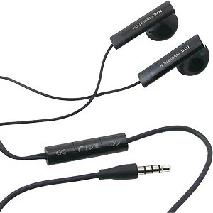 HTC Original Earphones 3.5mm Headphones Wired Earbuds - 36H00880-04M - Black - Image 3