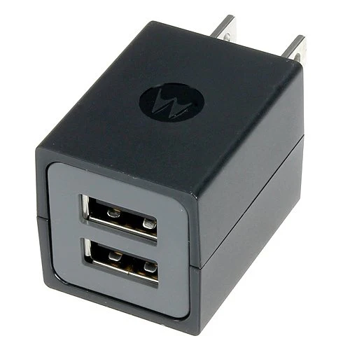 Motorola OEM Home Wall Charger - 2-Port USB - Image 2