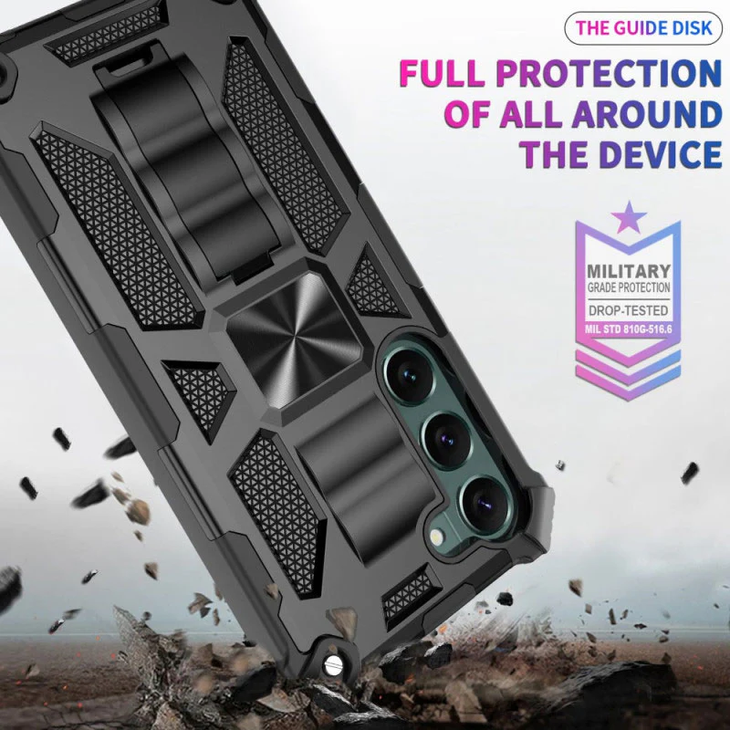 Hybrid Case Cover Kickstand Armor Drop-Proof Defender Protective - ZDY93 - Image 4