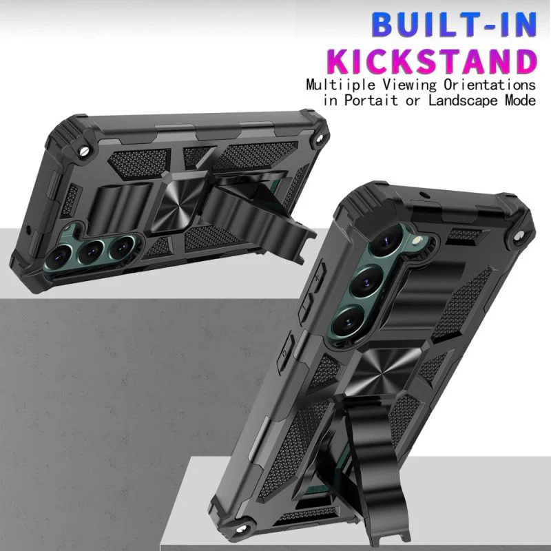Hybrid Case Cover Kickstand Armor Drop-Proof Defender Protective - ZDY93 - Image 6
