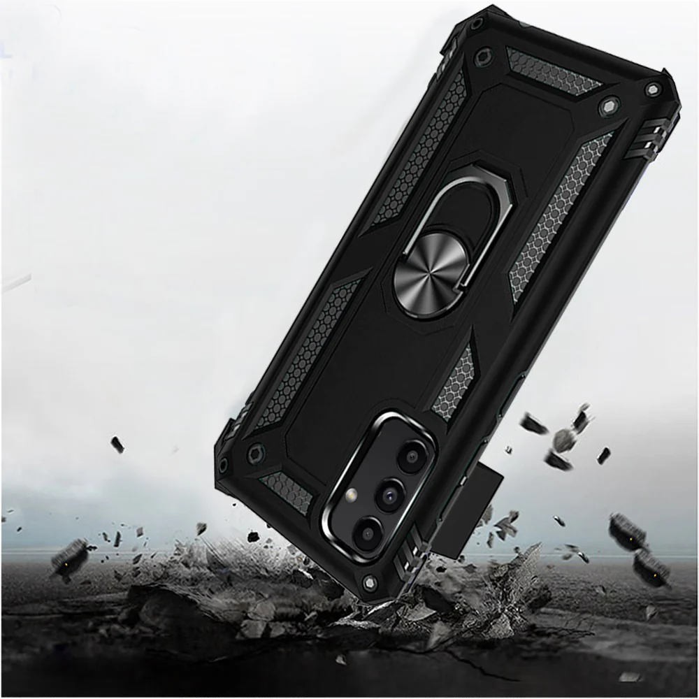 Hybrid Case Cover Metal For Magnet Kickstand Shockproof Armor Military - ZDY89 - Image 5