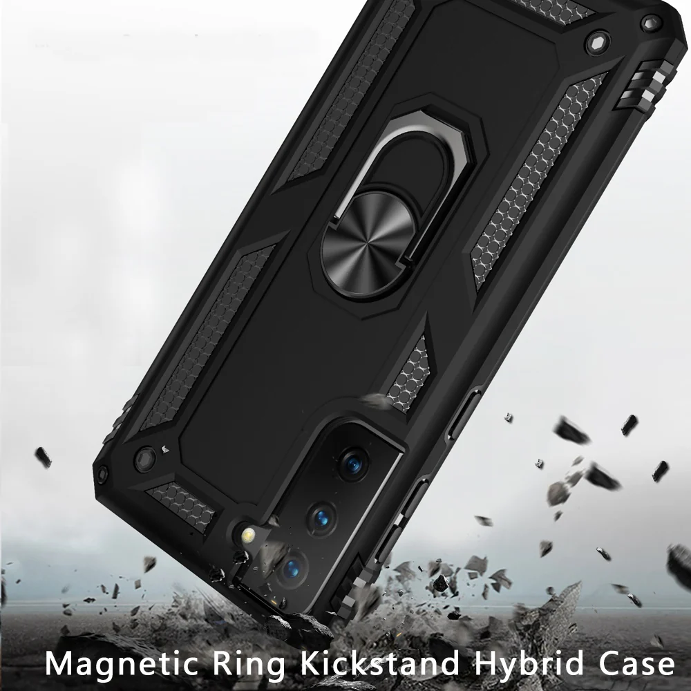 Hybrid Case Cover Metal Ring Kickstand Shockproof Armor - ZDZ01 - Image 2