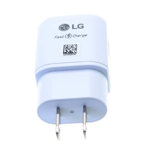 LG 18W Fast Home Charger 6ft USB-C Cable Power Cord - White - TYPE-C - Image 2