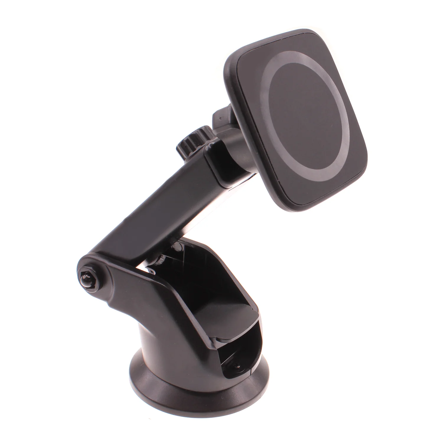 Magnetic Car Mount Phone Holder For Dash Windshield Telescopic MagSafe Compatible Strong Grip - ZDY43
