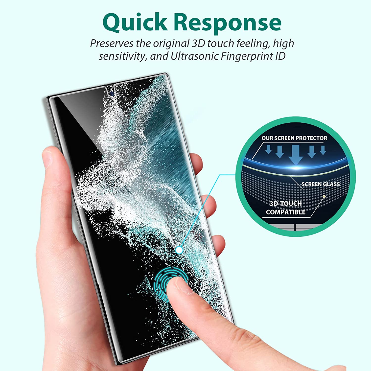 Matte Screen Protector TPU Film Anti-Glare Anti-Fingerprint Case Friendly - ZDZ34 - Image 2