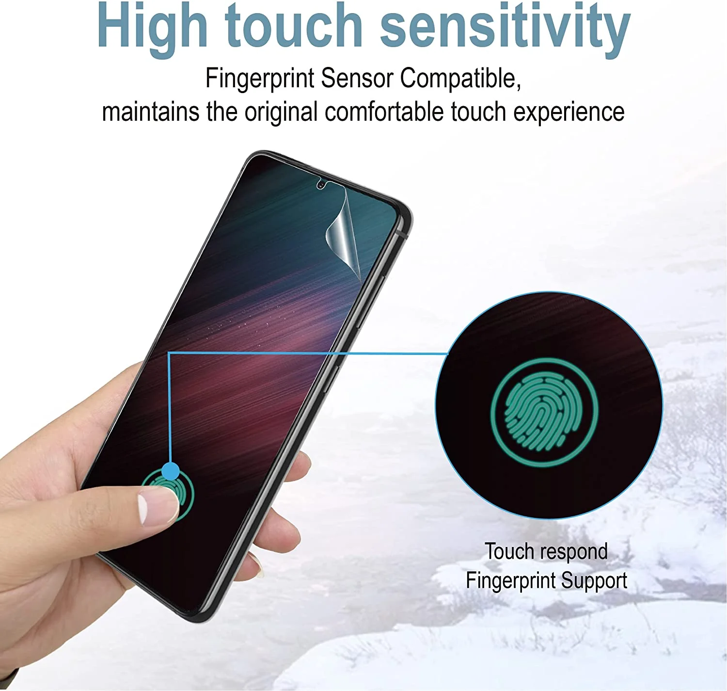 Matte Screen Protector TPU Film Anti-Glare Anti-Fingerprint Case Friendly - ZDZ38 - Image 2