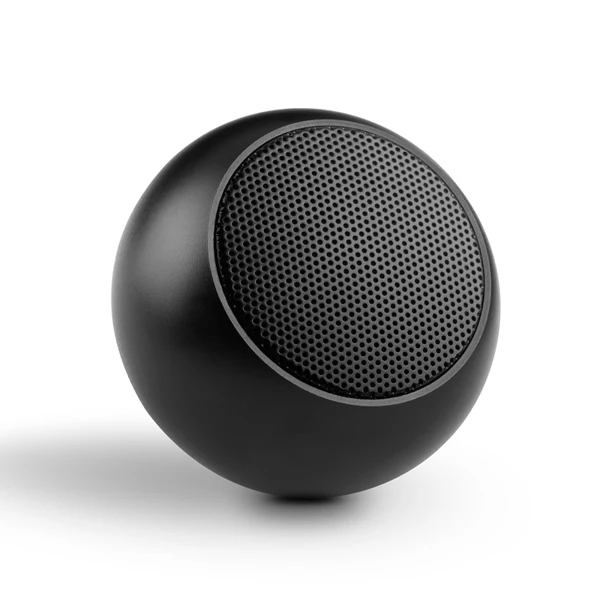 Mini Wireless Speaker - Hands-free Mic - Remote Selfie Shutter - Black - K84