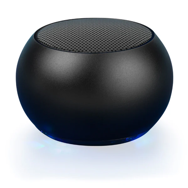 Mini Wireless Speaker - Hands-free Mic - Remote Selfie Shutter - Black - K84 - Image 2