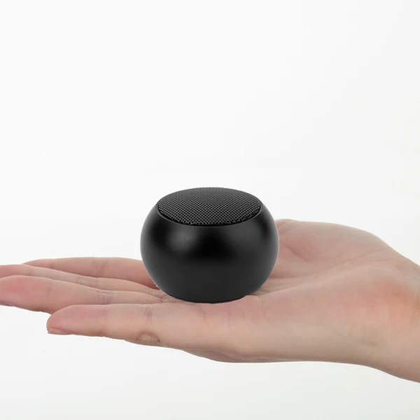 Mini Wireless Speaker - Hands-free Mic - Remote Selfie Shutter - Black - K84 - Image 5