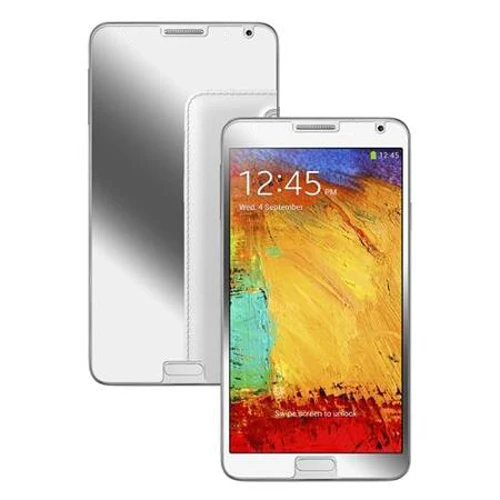 Samsung Galaxy Note 4 - Mirror Screen Protector Silicone TPU Film - Full Cover - Image 4