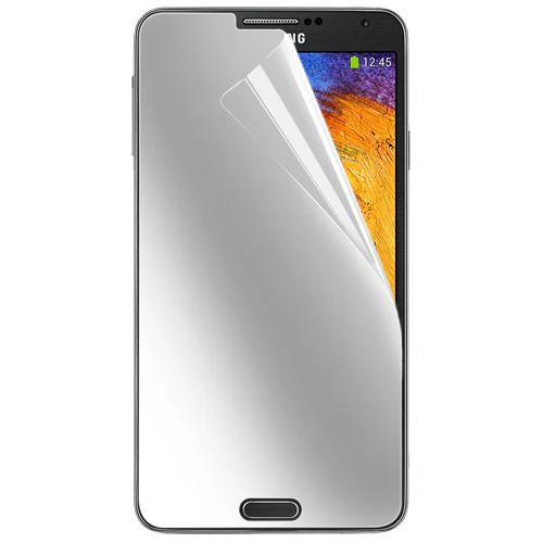 Samsung Galaxy Note 4 - Mirror Screen Protector Silicone TPU Film - Full Cover - Image 6