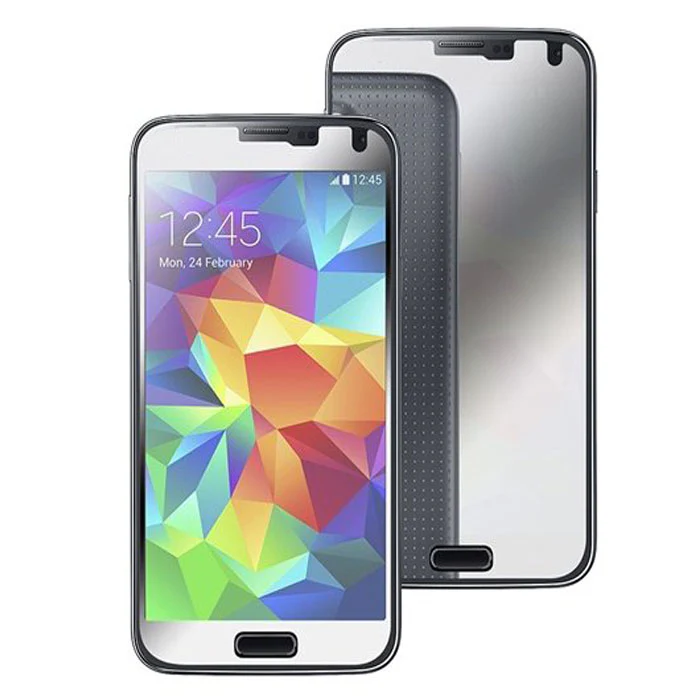Samsung Galaxy S5 - Mirror Screen Protector Silicone TPU Film - Full Cover